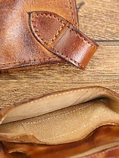 economico Portafogli-Portafoglio lungo da uomo in vera pelle, porta carte bifold vintage di grande capacità, stile retrò multicolore, design sottile e portatile per uso quotidiano, viaggi, lavoro e casual