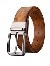 abordables Mariage ACC-Ceinture pour homme en cuir véritable, tailles ajustables, plusieurs couleurs, design élégant pour les mariages et le quotidien