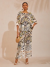 billige t-skjorter for kvinner-vintage leopardsmykker flagrende chiffontopp