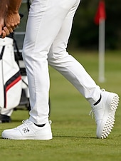 tanie Męskie buty golfowe-Męskie niebieskie buty golfowe, lekka, amortyzowana podeszwa, przewiewna cholewka, sportowy styl do gry na polach golfowych i na świeżym powietrzu