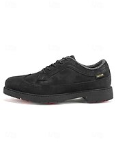 economico Scarpe da Golf da Uomo-Per uomo Vintage Sportivo Casual All'aperto Golf Microfibra Confortevole Allacciatura Nero Bianco Giallo Estate Primavera Autunno