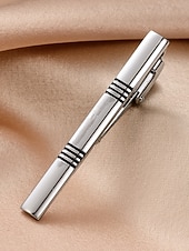 tanie Wesele ACC-Męska spinka do krawata ze stopu – wiele stylów na wesela i okazje biznesowe – elegancki i trwały design