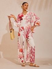 levne košile, topy a halenky-hedvábný saténový top Coral Riviera