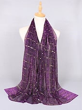 economico Matrimonio ACC-scialle da damigella d'onore da donna, può essere usato come sciarpa, disponibile in più colori, materiale in poliestere, design elegante per matrimoni e feste