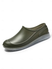 رخيصةأون قباقيب نسائية-أحذية نسائية صفراء مقاومة للماء للحديقة - أحذية خفيفة الوزن سهلة الارتداء للبستنة، والعمل في الهواء الطلق، واستخدام الفناء، والشاطئ، والأيام الممطرة