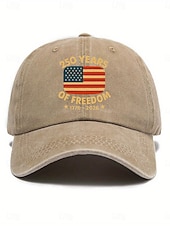 abordables Gorras de béisbol-Mujer Sombrero Sombrero del 250 aniversario de Estados Unidos Gorra de Béisbol Sombrero para el sol Gorra gráfica Protección Solar Resistente al Viento Transpirable Diario Exterior Fin de semana