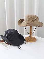 abordables Chapeaux pour hommes-Chapeau d'extérieur pour homme en polyester à séchage rapide – plusieurs couleurs – idéal pour les activités de plein air et le quotidien