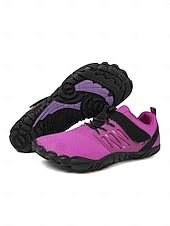 economico Donne-scarpe da acqua sportive blu da donna con allacciatura a sgancio rapido – scarpe da ginnastica leggere e drenanti, suola antiscivolo ammortizzata per spiaggia, snorkeling, kayak, piscina, viaggi in crociera e attività estive all'aperto