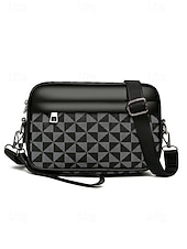 olcso Férfitáskák-férfi műbőr crossbody táska – több színben, sokoldalú pántokkal, stílusos és tartós mindennapi viseletre, munkába és utazásra egyaránt