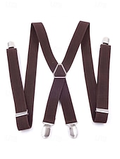 Недорогие Свадьба ACC-Мужские эластичные подтяжки из полиэстера – различные цвета, эластичный материал, стильные и удобные для свадеб, ужинов и торжественных мероприятий.