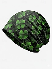 economico Accessori-Scaldacollo da donna per San Patrizio: molteplici fantasie, materiale stampato in poliestere, versatile da usare come scaldacollo o come protezione per il viso, perfetto per le celebrazioni festive