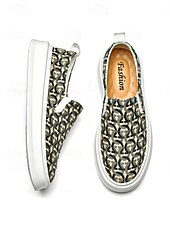 economico Sneakers Eleganti-sneakers slip-on da uomo con stampa leopardata: calzature eleganti e comode per matrimoni informali ed eventi all'aperto