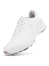 ieftine Încălțăminte de golf pentru femei-Pantofi de golf fără crampoane pentru femei – pantofi sport impermeabili, ușori, cu amortizare și aderență antiderapantă pentru femei, teren de golf, antrenament, sporturi în aer liber, călătorii și purtare zilnică