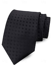 cheap Wedding Accessories-Men's Polyester Polka Dot Necktie, Multi-Color Classic Dot Pattern Tie, Elegant Slim Style for Groomsmen, Weddings, Formal Dinners, Banquets &amp; Business Events