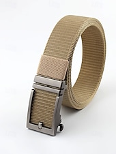 cheap Men's Belts-Men's Nylon Belt, Multi-Color Options, Durable and Stylish for Casual and Outdoor Wear