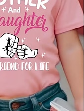 cheap Girl's 3D Playful Humor-Girls' 3D Graphic Letter T shirt Tee Short Sleeve 3D Print Summer Spring Sports Fashion Streetwear Kids 4-12 Years Crew Neck Casual Daily Outdoor Regular Fit
