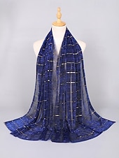 economico Matrimonio ACC-scialle da damigella d'onore da donna, può essere usato come sciarpa, disponibile in più colori, materiale in poliestere, design elegante per matrimoni e feste