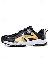 economico Scarpe da Golf da Uomo-scarpe da golf da uomo blu e bianche, leggere, comode, dal design elegante, perfette per il golf e le feste all'aperto