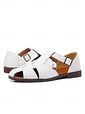 economico sandali-sandali da uomo in similpelle marrone con cinturini, design aperto traspirante, suola leggera e comoda, stile rilassato per matrimoni in spiaggia e occasioni estive