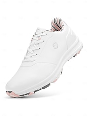 ieftine Încălțăminte de golf pentru femei-Pantofi de golf fără crampoane pentru femei – pantofi sport impermeabili, ușori, cu amortizare și aderență antiderapantă pentru femei, teren de golf, antrenament, sporturi în aer liber, călătorii și purtare zilnică