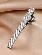 tanie Wesele ACC-Męska spinka do krawata ze stopu – wiele stylów na wesela i okazje biznesowe – elegancki i trwały design