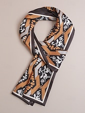 お買い得  メンズネクタイ＆蝶ネクタイ-メンズペイズリープリントスカーフ、マルチカラーパターンのポリエステル軽量ネックスカーフ、男性用のクラシックでエレガントなスタイル、普段着、ビジネスカジュアル、パーティー、季節のスタイリングに最適