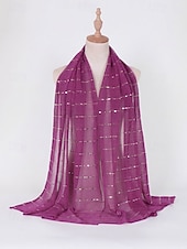 economico Matrimonio ACC-scialle da damigella d'onore da donna, può essere usato come sciarpa, disponibile in più colori, materiale in poliestere, design elegante per matrimoni e feste