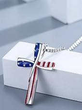 cheap Necklaces &amp; pendants-1PC Necklace For Women's Daily Street Gift Alloy Fancy Cross