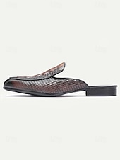 billiga Loafers-Svarta herrloafers med krokodilmönster – elegant slip-on-design med premiumläder, perfekt för bröllop, speciella tillfällen och formella kläder