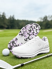 ieftine Încălțăminte de golf pentru femei-Pantofi de golf fără crampoane pentru femei – pantofi sport impermeabili, ușori, cu amortizare și aderență antiderapantă pentru femei, teren de golf, antrenament, sporturi în aer liber, călătorii și purtare zilnică