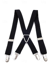 Недорогие Свадьба ACC-Мужские эластичные подтяжки из полиэстера – различные цвета, эластичный материал, стильные и удобные для свадеб, ужинов и торжественных мероприятий.