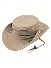 abordables Chapeaux pour hommes-Chapeau d'extérieur pour homme en polyester à séchage rapide – plusieurs couleurs – idéal pour les activités de plein air et le quotidien