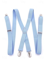 Недорогие Свадьба ACC-Мужские эластичные подтяжки из полиэстера – различные цвета, эластичный материал, стильные и удобные для свадеб, ужинов и торжественных мероприятий.