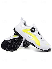 economico Scarpe da Golf da Uomo-scarpe da golf da uomo blu e bianche, leggere, comode, dal design elegante, perfette per il golf e le feste all'aperto