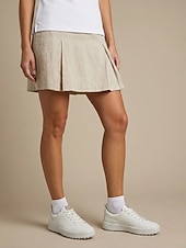 tanie Damskie buty golfowe-Brązowe buty golfowe damskie – klasyczne, sznurowane, codzienne buty golfowe dla kobiet, trwała podeszwa z kolcami do gry w golfa, spacerów, uprawiania sportów na świeżym powietrzu i noszenia na co dzień