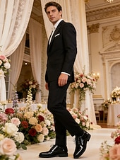 tanie Buty Oxford-Męskie Oksfordki Buty Derby formalne Buty Skórzane Mokasyny Spacery Biznes Klasyczny Codzienny Codzienny Na zewnątrz Ślub Skóra nappa Wygodny Niepoślizgowy / a Oddychający Sznurowane Czarny Brązowy