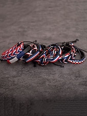 preiswerte Armbänder &amp; Armreifen-Dicke Kette Schick Mode Mode Niedlich Personalisierte Legierung Armband Schmuck Blau Für Täglich Geschenk Ferien