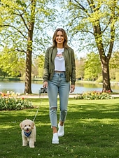 billiga Damsneakers-vita stickade slip-on-platåskor med kilklack för kvinnor – bekväma, grova athleisure-skor för dagliga promenader, ärenden och resor