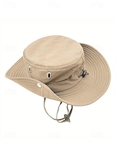 abordables Chapeaux pour hommes-Chapeau d'extérieur pour homme en polyester à séchage rapide – plusieurs couleurs – idéal pour les activités de plein air et le quotidien
