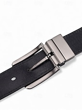 abordables Mariage ACC-Ceinture pour homme en cuir véritable, tailles ajustables, plusieurs couleurs, design élégant pour les mariages et le quotidien
