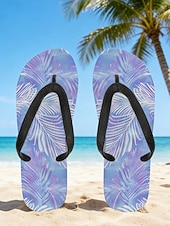 halpa miehet-miesten sinilehtiset varvastossut – trooppinen ja tyylikäs tyyli rantalomalle, saarihyppelylle ja rantaillallisille