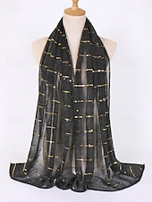 economico Matrimonio ACC-scialle da damigella d'onore da donna, può essere usato come sciarpa, disponibile in più colori, materiale in poliestere, design elegante per matrimoni e feste