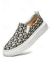 economico Sneakers Eleganti-sneakers slip-on da uomo con stampa leopardata: calzature eleganti e comode per matrimoni informali ed eventi all'aperto