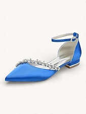abordables mariée-Chaussures élégantes pour femmes, à petit talon pointu, ornées d'une bride en cristal, idéales pour les mariages formels – des escarpins confortables pour les occasions spéciales.