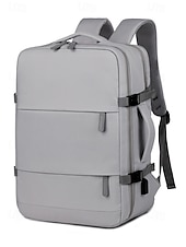 economico Zaini per Università-Zaino da viaggio unisex in nylon, borsa da viaggio multicolore di grande capacità con porta di ricarica USB e custodia per bagagli, stile moderno e minimalista per lavoro, viaggi d'affari, viaggi e spostamenti quotidiani