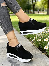 economico Sneakers da donna-scarpe da ginnastica slip-on verdi da donna per il giorno di San Patrizio: scarpe da passeggio leggere con plateau per le celebrazioni dei festival irlandesi, sfilate, feste, viaggi e abbigliamento quotidiano