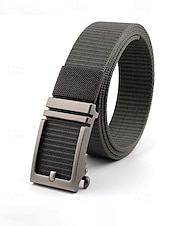 cheap Men's Belts-Men's Nylon Belt, Multi-Color Options, Durable and Stylish for Casual and Outdoor Wear