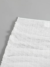 お買い得  ビーチドレス-女性用 スイムウェア カバーアップ スカート 水着 ドローストリング 旅行度假风 ビーチウェア 純色 ノースリーブ 水着