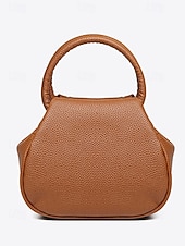 economico Borsette e borse tote-borsa da donna in similpelle – vari colori, elegante manico rotondo, resistente e spaziosa – perfetta per outfit casual di tutti i giorni e da sera