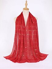 economico Matrimonio ACC-scialle da damigella d'onore da donna, può essere usato come sciarpa, disponibile in più colori, materiale in poliestere, design elegante per matrimoni e feste